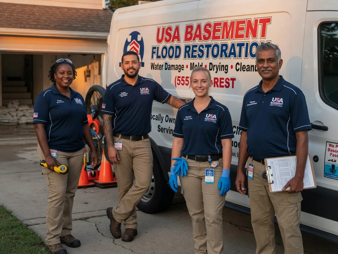Basement Flood Cleanup company in Emmett, MI