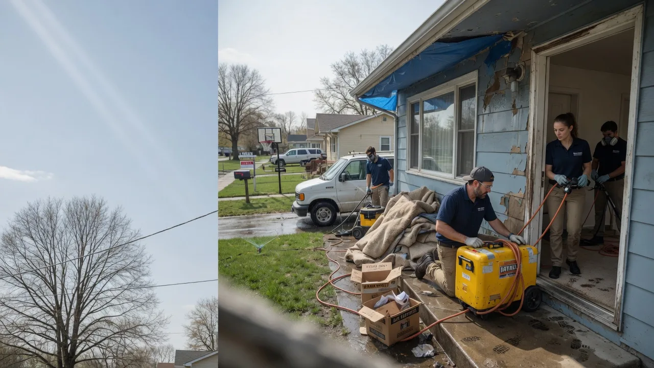Basement Flood Cleanup in Emmett, MI near me